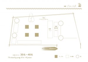 立食30～40名様