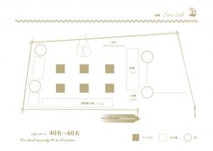 立食40～60名様